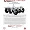 Service Caster 6'' Phenolic Wheel Swivel 1'' Expanding Stem Caster SCC-EX20S615-PHS-1 - alternate 4